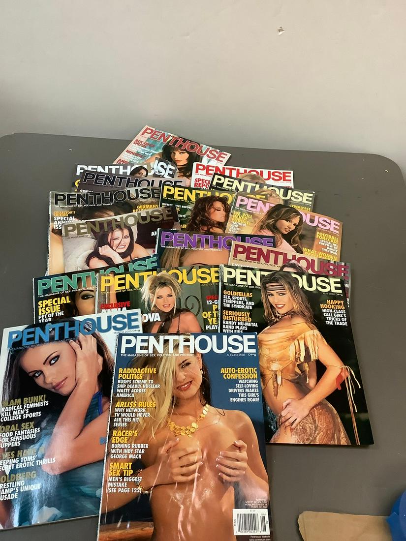 Lot of 2000's Penthouse Magazines (1 of 1)