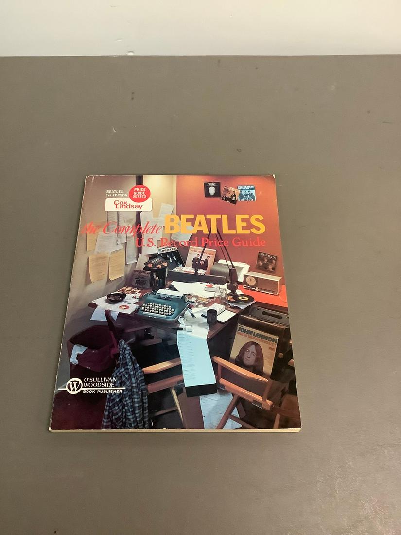 1983 The Complete Beatles U.S. Record Price Guide Book (1 of 1)