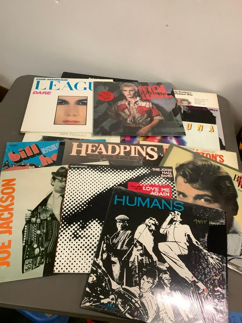 Lot of Albums including Billy Idol, Headpins, Joe Jackson, The Everly Brothers and More (1 of 1)