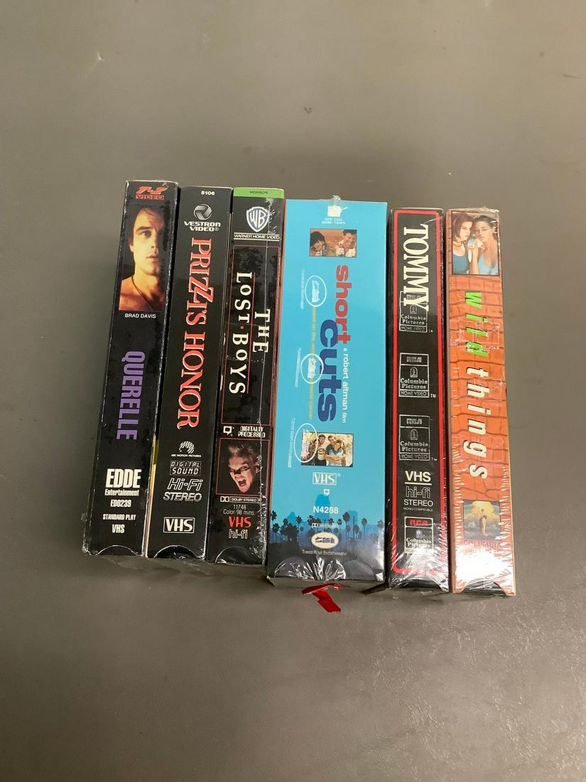 Lot of Sealed VHS Tapes: Lot of Sealed VHS Tapes