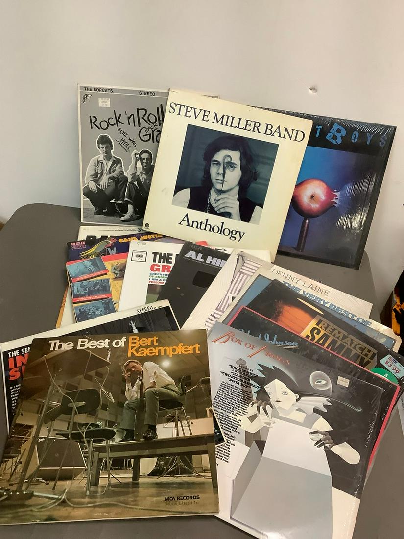 Lot of Albums including Ray Charles, Gordon Lightfoot, Bullet Boys, Steve Miller Band and More (1 of 1)