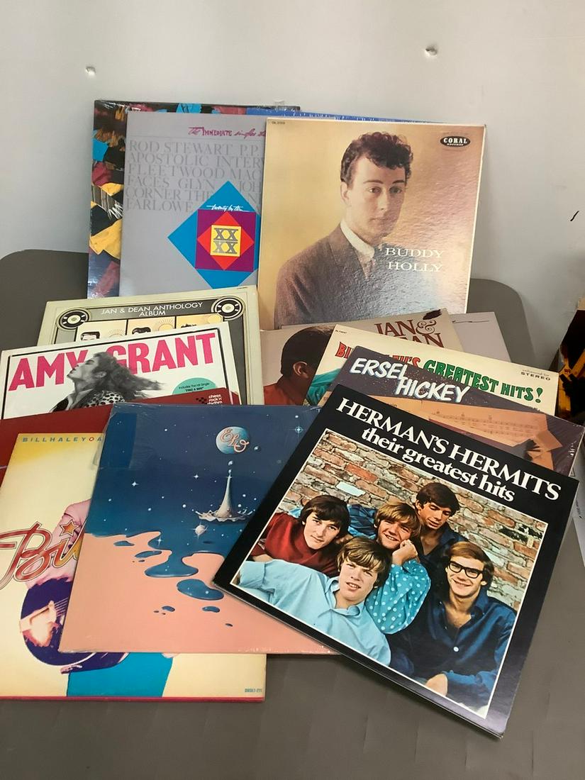 Lot of Albums including Buddy Holly, Amy Grant, Bill Haley, Herman's Hermits and More (1 of 1)