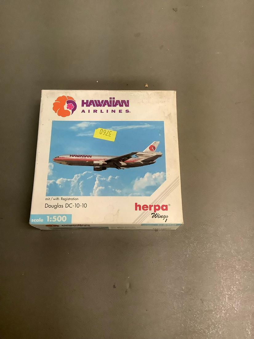 Herpa Wings Hawaiian Airlines Douglas DC-10-10 1:500 Scale Model Kit (1 of 1)