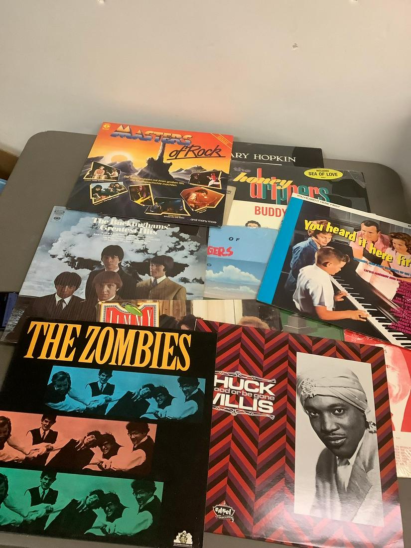 Lot of Albums including The Zombies, Buddy Holly, Jimmy Buffet, Masters of Rock and More: Lot of Albums including The Zombies, Buddy Holly, Jimmy Buffet, Masters of Rock and More