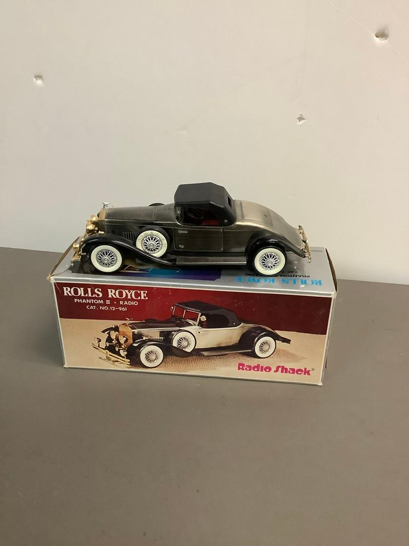 Vintage Radio Shack Rolls Royce Phantom II Radio Battery Operated NIB (1 of 1)