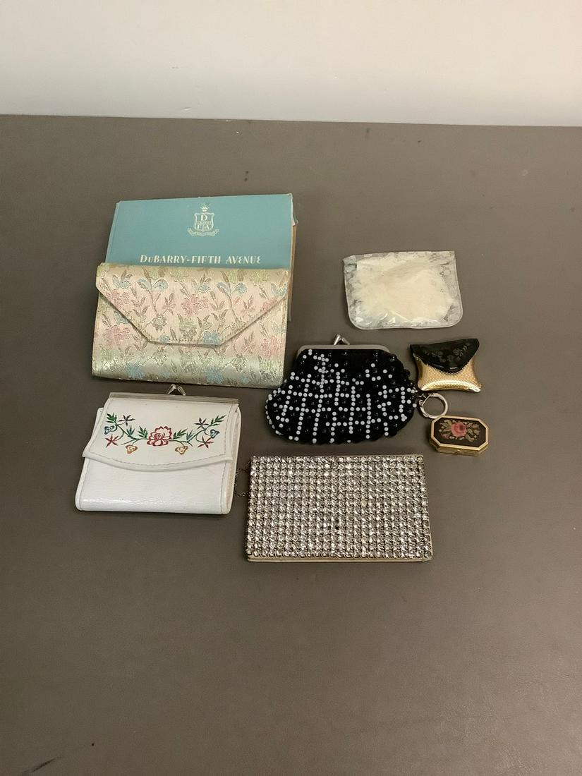 Lot of Vintage Beaded Wallets and More: Lot of Vintage Beaded Wallets and More