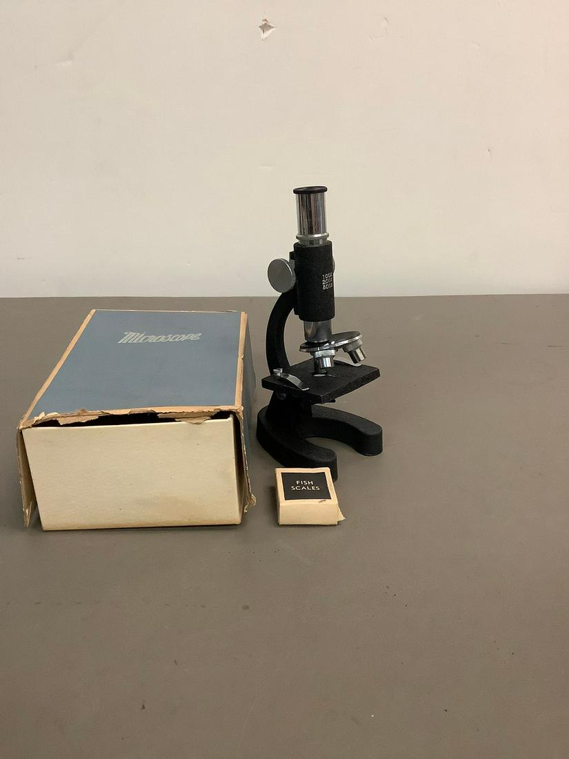 Vintage Mini Microscope: Vintage Mini Microscope