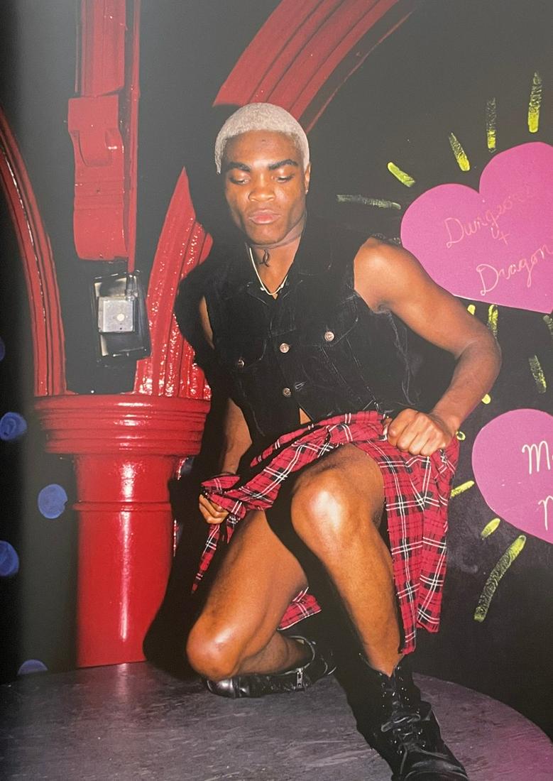 Nightlife in New York City - Timothy Baldwin, 2000: Nightlife in New York City Timothy Baldwin at the Limelights disco 2000, 1994 Print in Colors 7 3/4" x 11"