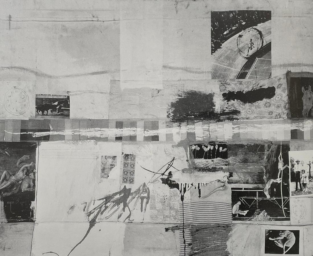 Robert Rauschenberg - Small Rebus, 1956 (1 of 1)