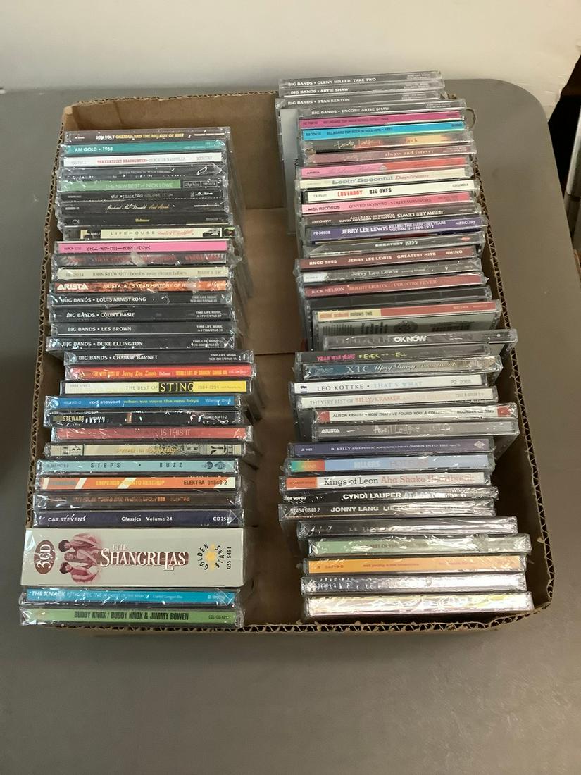 Lot of sealed CDs, various artists (1 of 1)