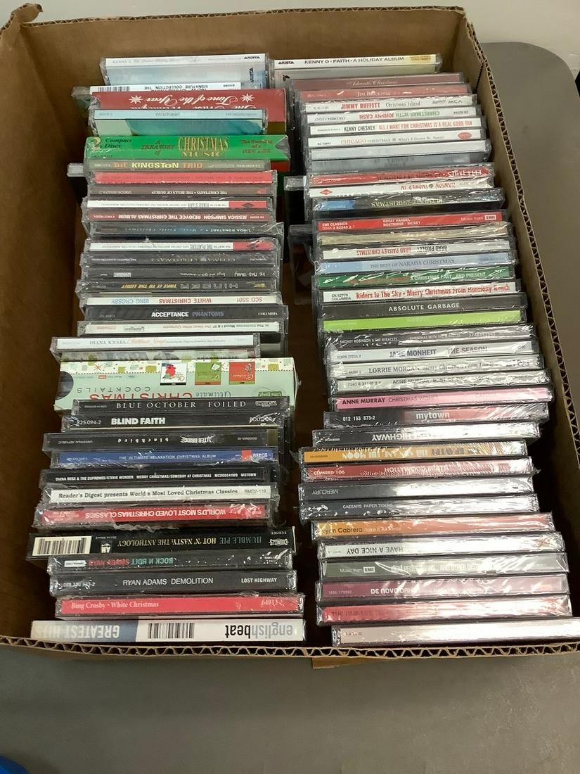 Lot of sealed CDs, various artists (1 of 1)