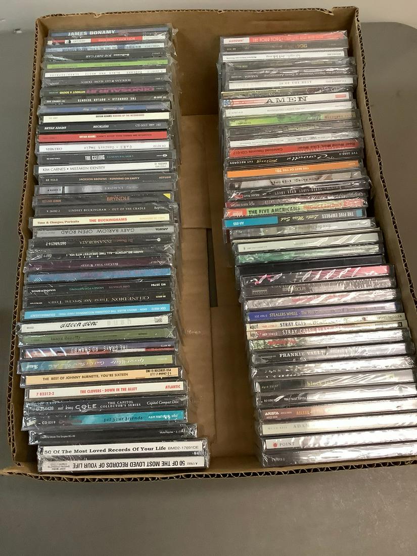 Lot of sealed CDs, various artists (1 of 1)