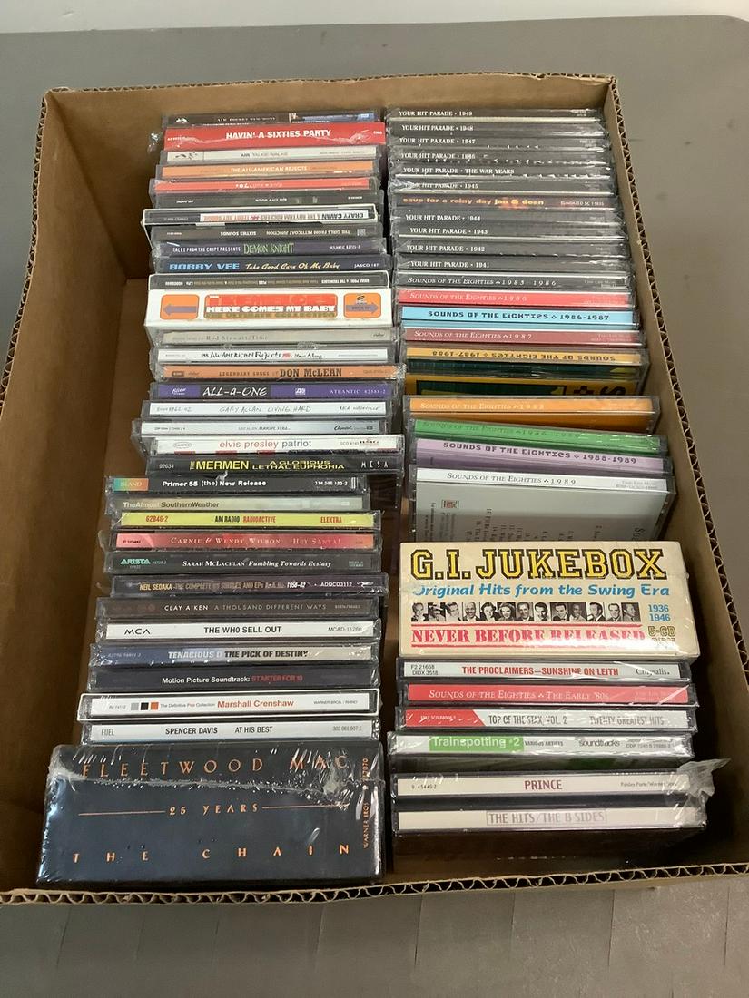 Lot of sealed CDs, various artists (1 of 1)