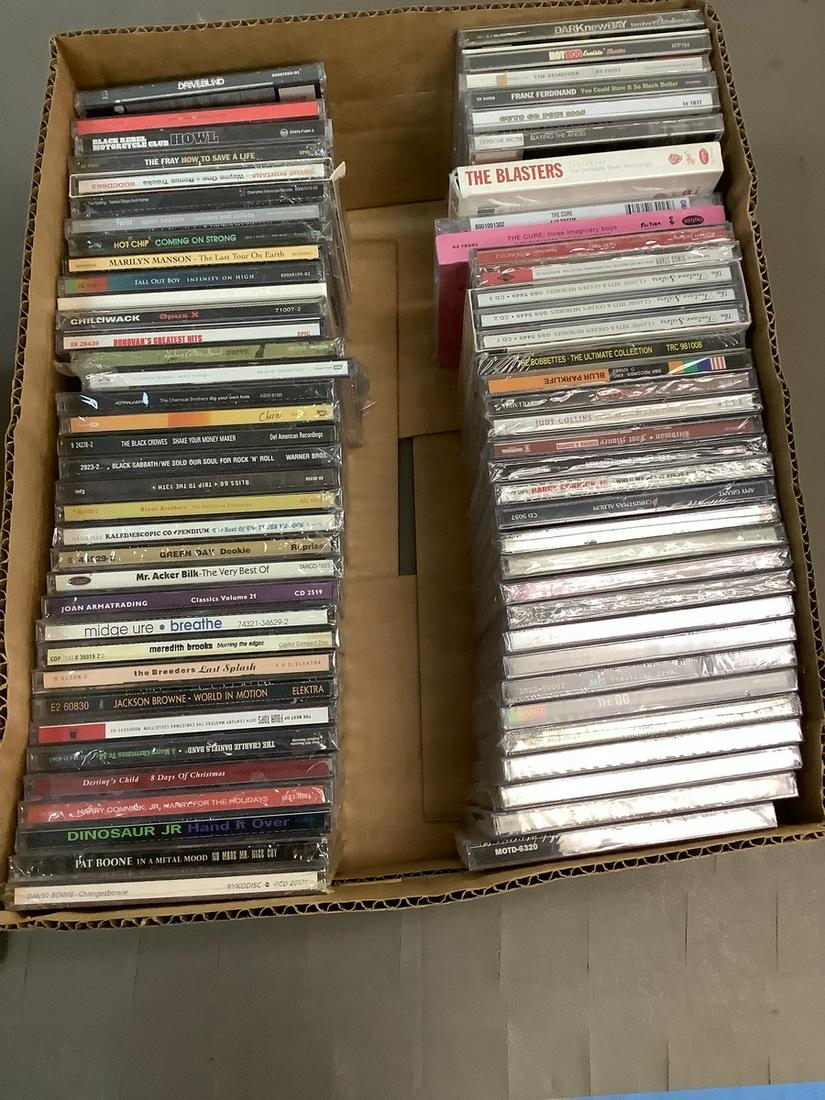 Lot of sealed CDs, various artists (1 of 1)
