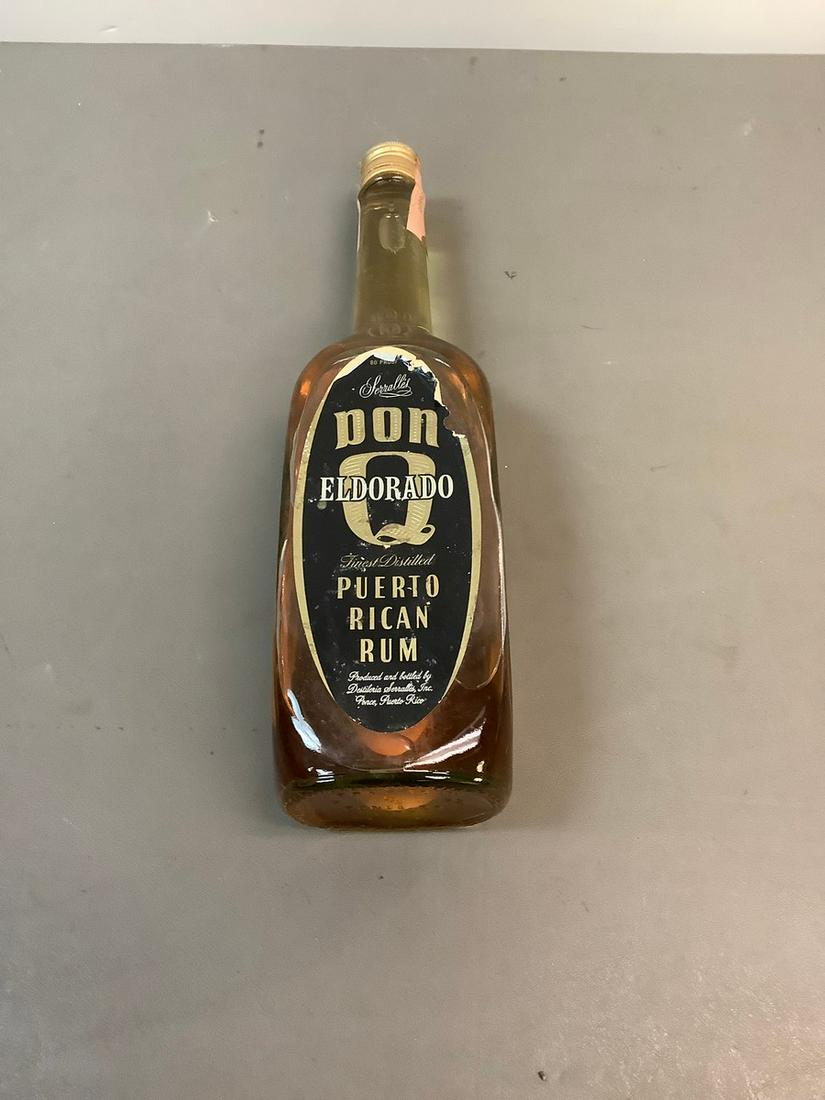 Vintage Don Q Eldorado Puerto Rican Rum 4/5 Qt: Vintage Don Q Eldorado Puerto Rican Rum 4/5 Qt