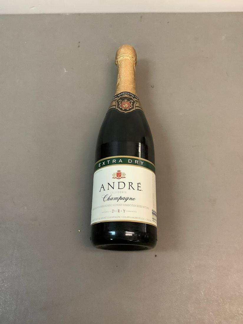 Vintage Sealed Extra Dry Andre Champagne 750ml (1 of 1)