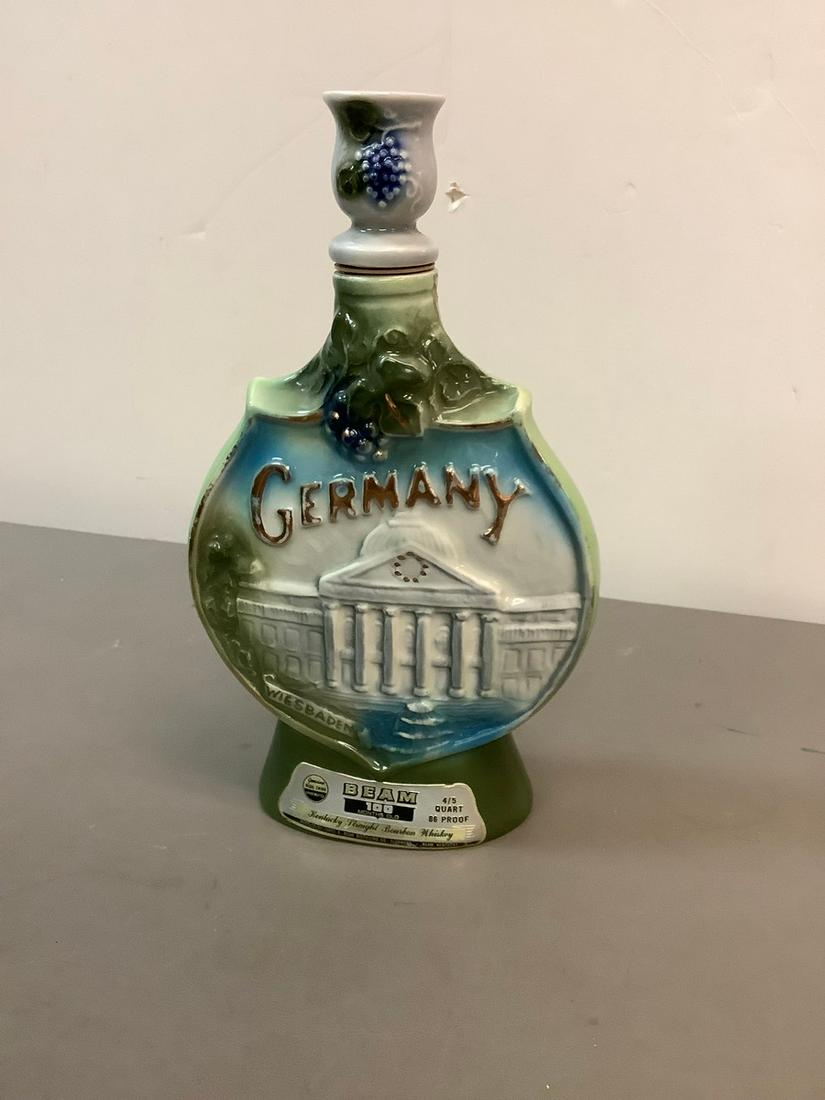 Vintage Germany Jim Beam Decanter Contains No Liquor: Vintage Germany Jim Beam Decanter Contains No Liquor