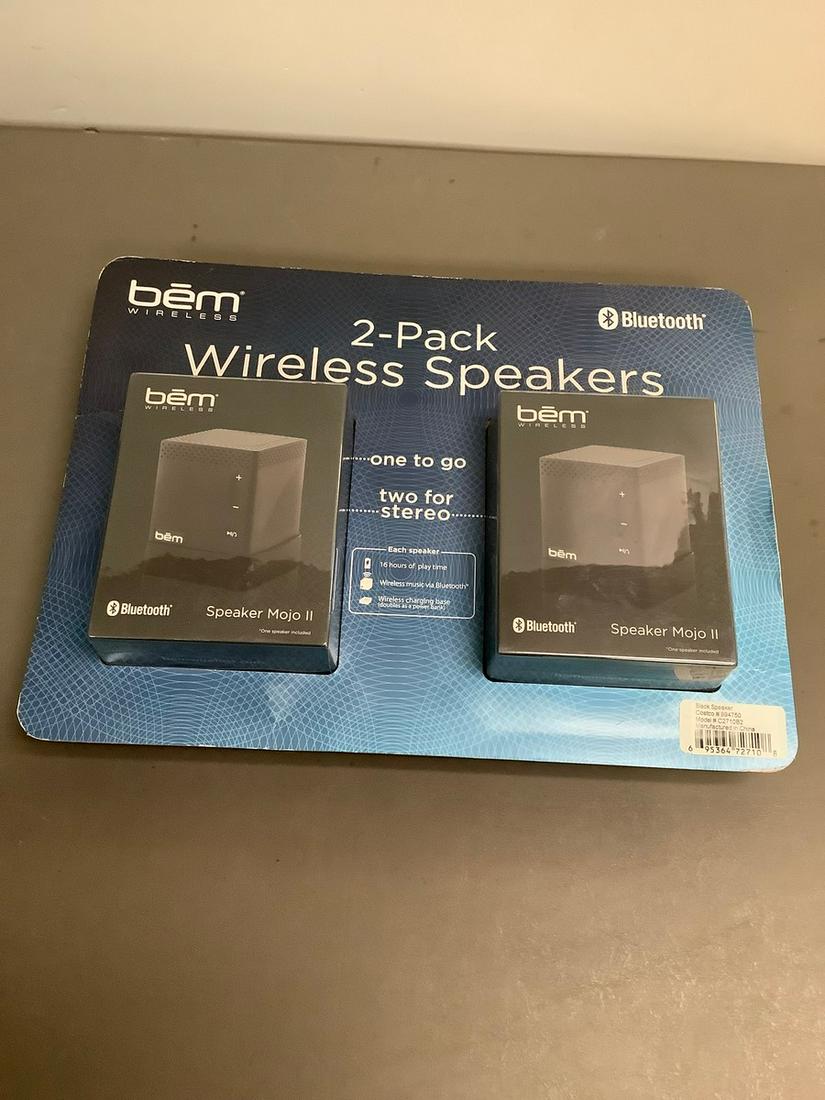 BEM Wireless 2-Pack Wireless Speakers (1 of 1)