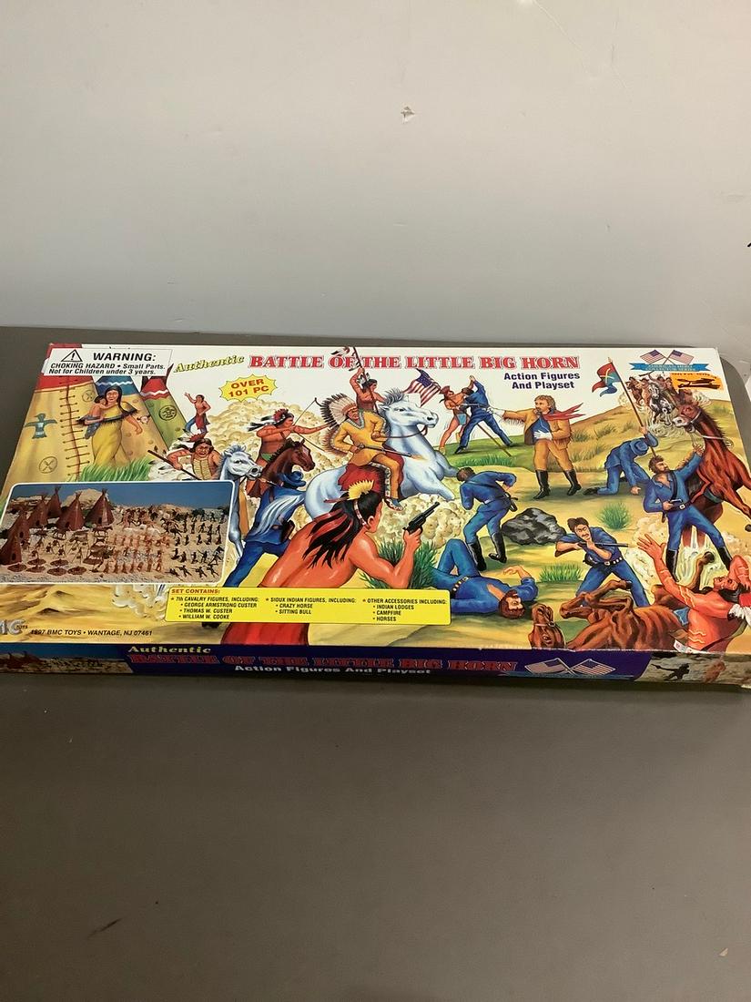 Vintage American Hero Collector Series Battle Of The Little Big Horn Action Figures & Playset: Vintage American Hero Collector Series Battle Of The Little Big Horn Action Figures & Playset