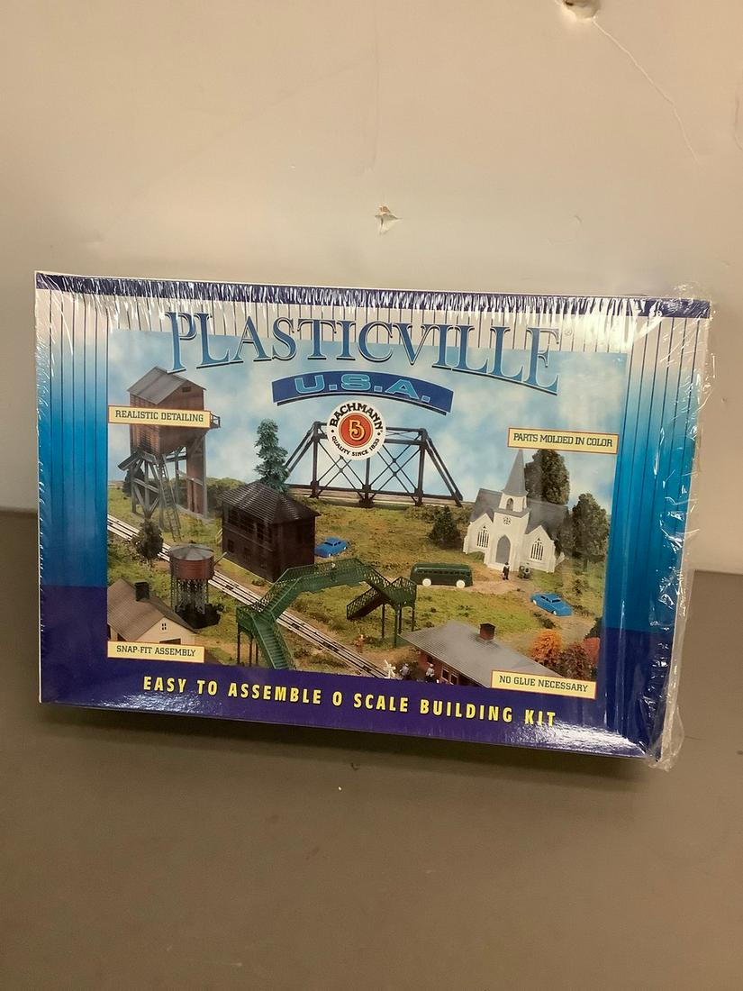 Vintage Bachmann Plasticville U.S.A. Building Kit (1 of 1)