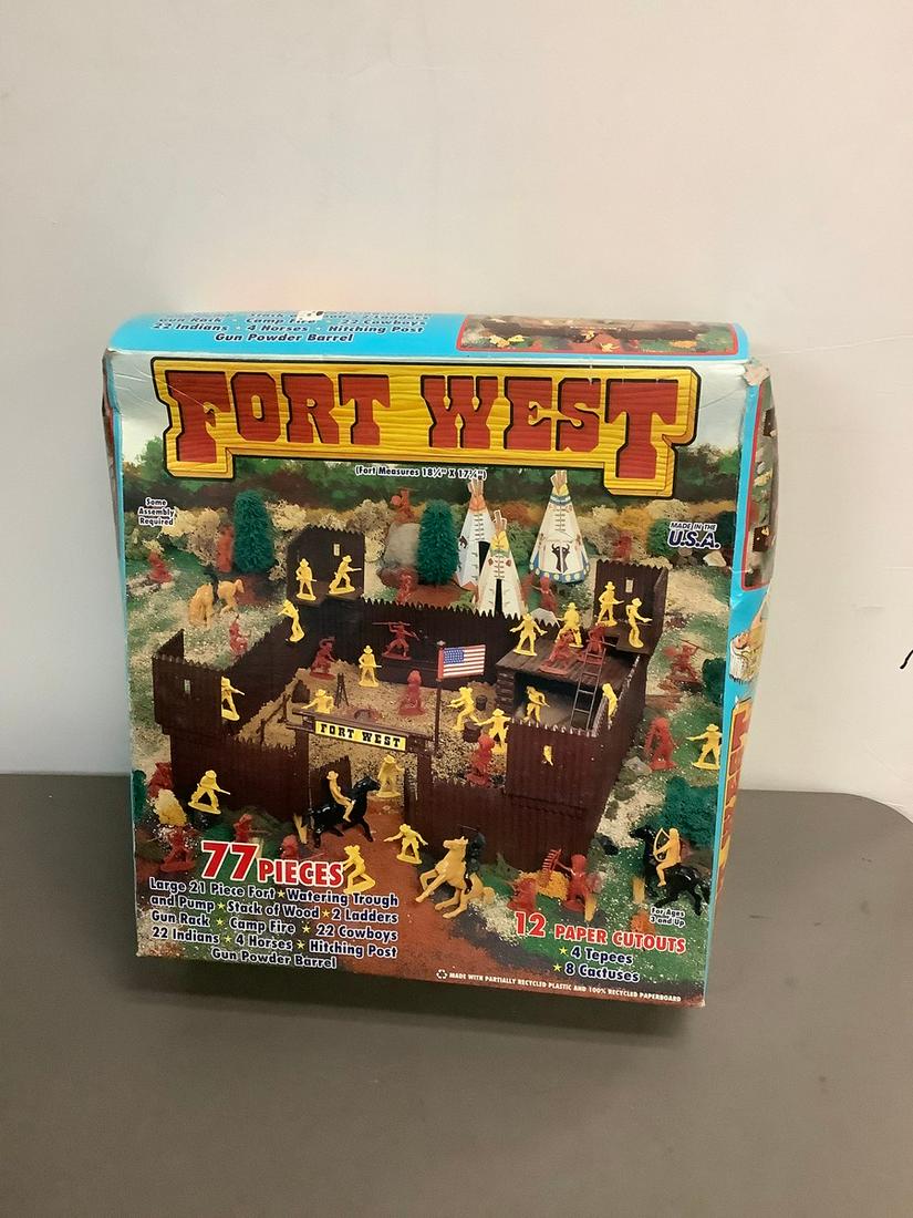 Vintage Fort West Play Set (1 of 1)