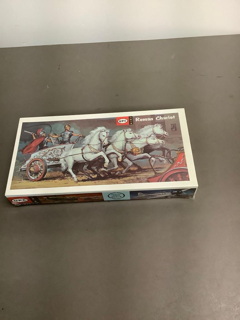 Vintage Sealed UPC Roman Chariot Model Kit (1 of 1)