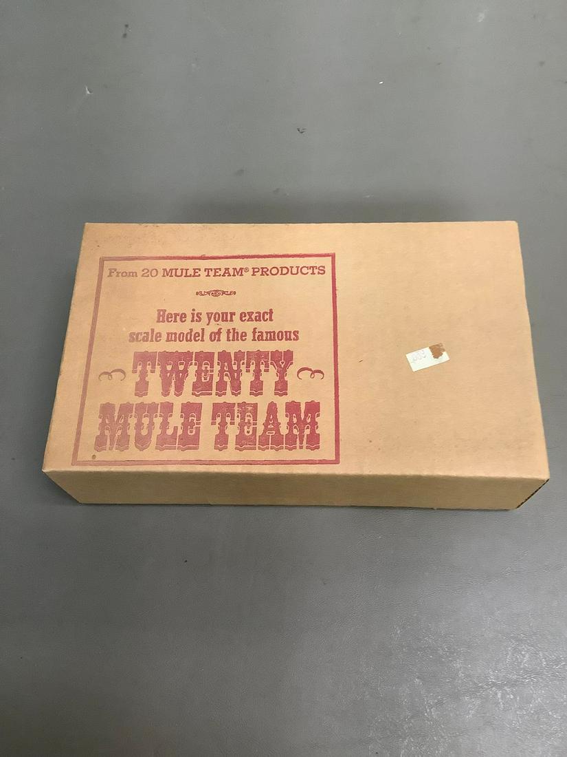 Vintage Sealed The 20 Mule Team Rolls Scale Model (1 of 1)
