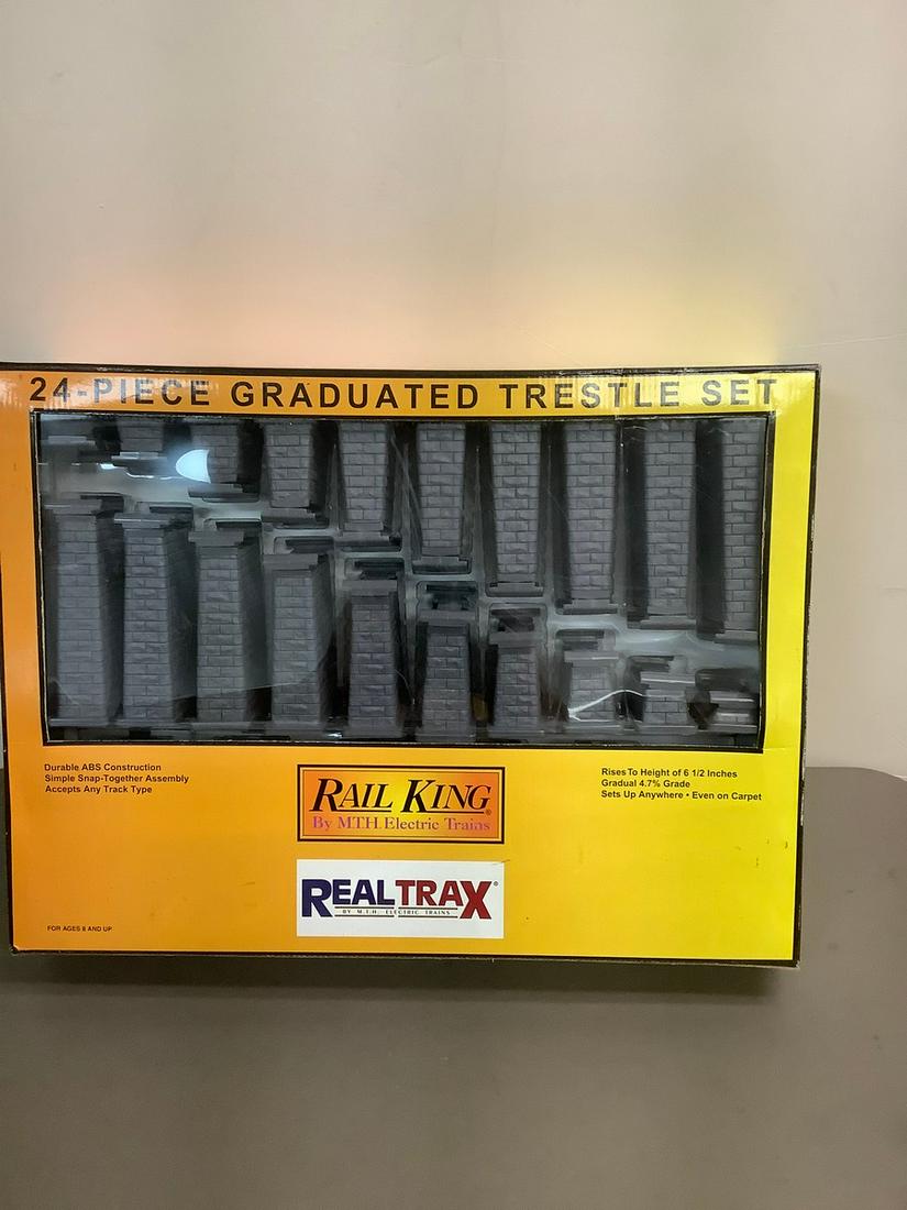 Sealed Rail King 24-Piece Graduated Trestle Set (1 of 1)