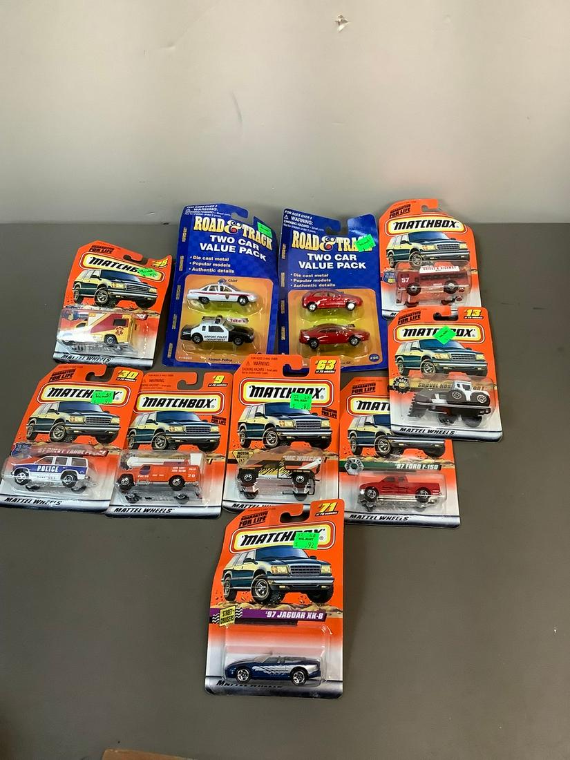 Lot of Matchbox and Road & Track Cars: Lot of Matchbox and Road & Track Cars