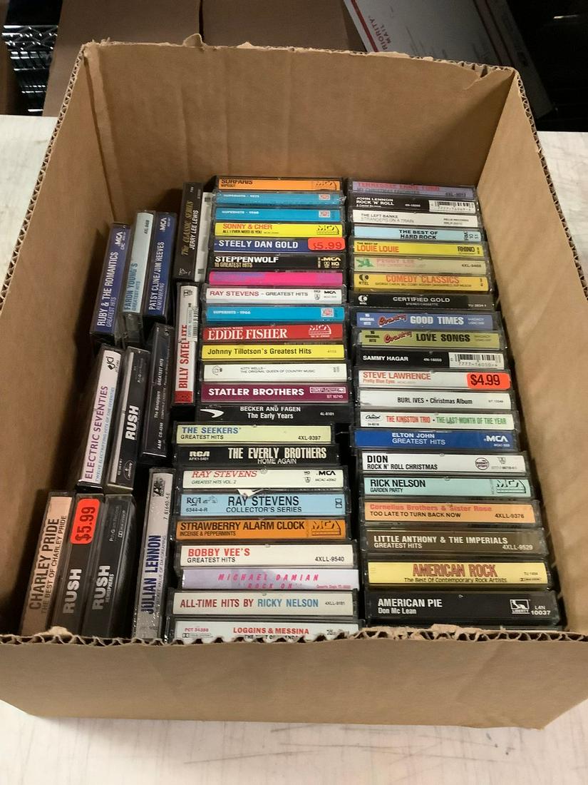 Lot Of Sealed Cassette Tapes