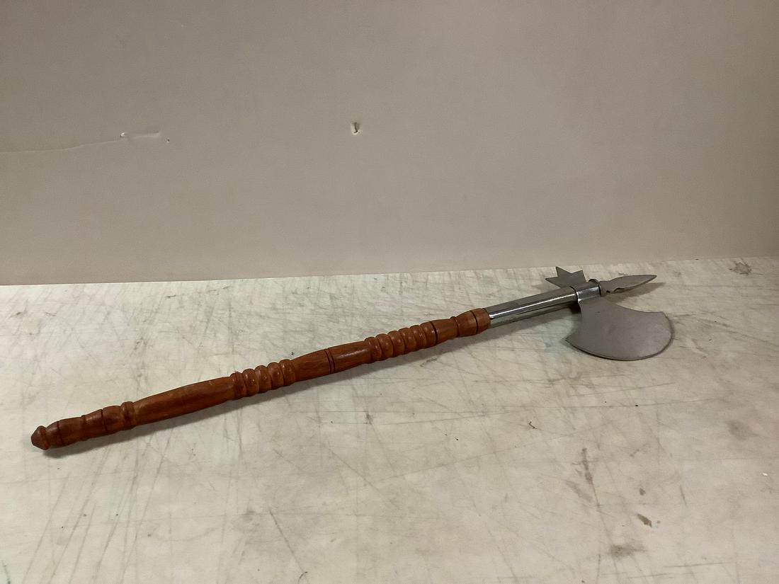 Wooden Handle Throwing Axe 30" (1 of 1)