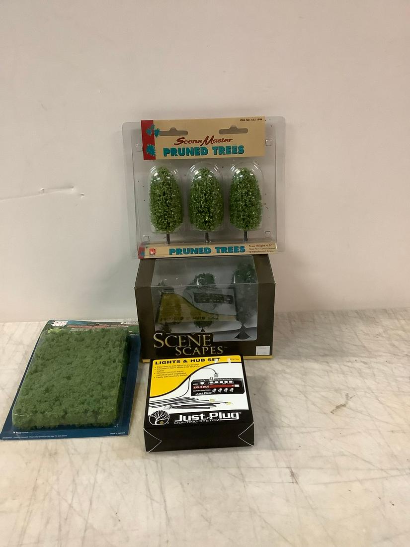 Bachmann Scene Scapes 3"-4"Maple Trees, Scene Master Pruned Trees and More (1 of 1)
