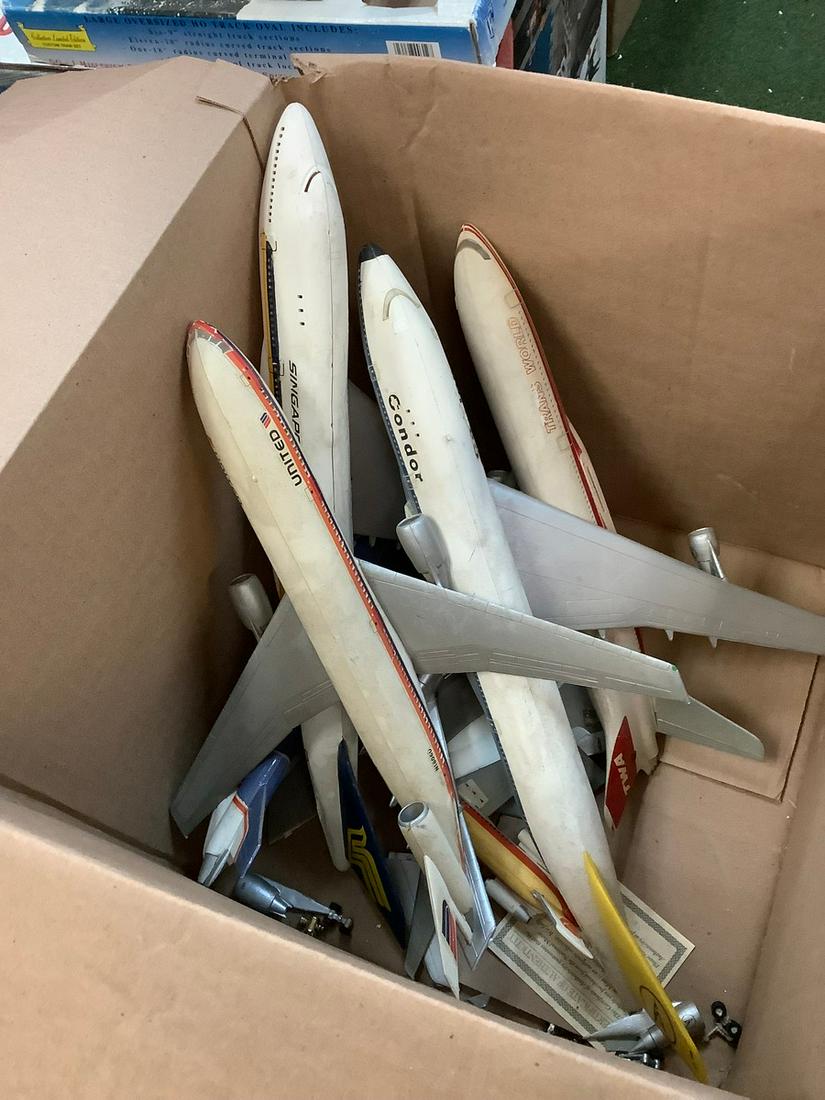 Lot of Assembled Airplane Models (Some Need Repair): Lot of Assembled Airplane Models (Some Need Repair)