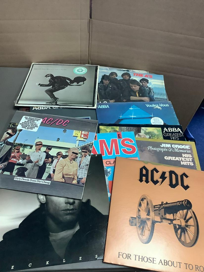 Lot of Albums including Abba, Jim Croce, A-ha, Ac/Dc and More: Lot of Albums including Abba, Jim Croce, A-ha, Ac/Dc and More