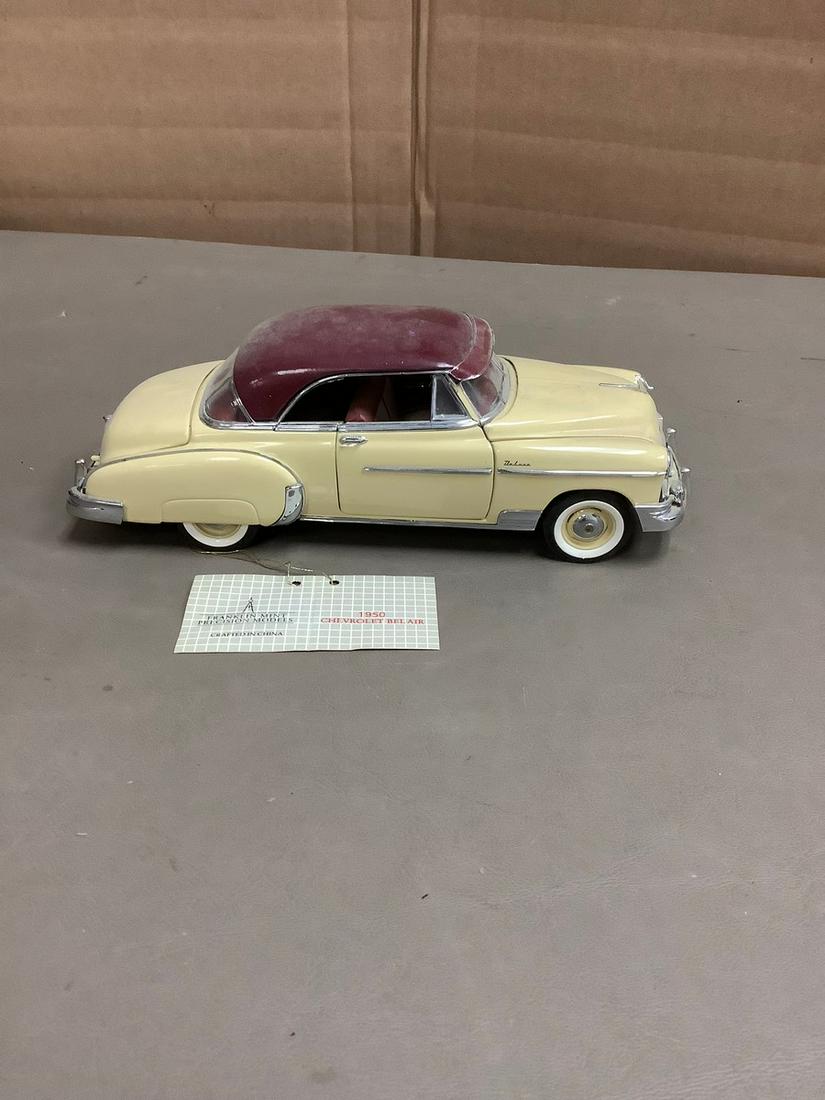 The Franklin Mint 1950 Chevrolet Bel Air 7.5" (Side Mirror Needs Repair): The Franklin Mint 1950 Chevrolet Bel Air 7.5" (Side Mirror Needs Repair)