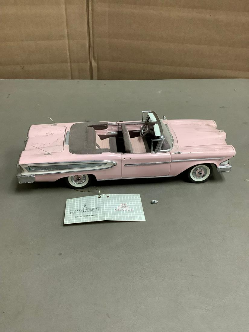 The Franklin Mint 1958 Edsel Citation 9" (Side Mirror Needs Repair and Passenger Door Handle (1 of 1)