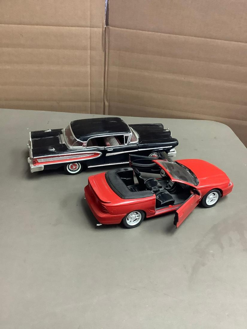 Road Signatures 1958 Edsel Citation 11.5" and 1994 Ford Mustang 10" (1 of 1)