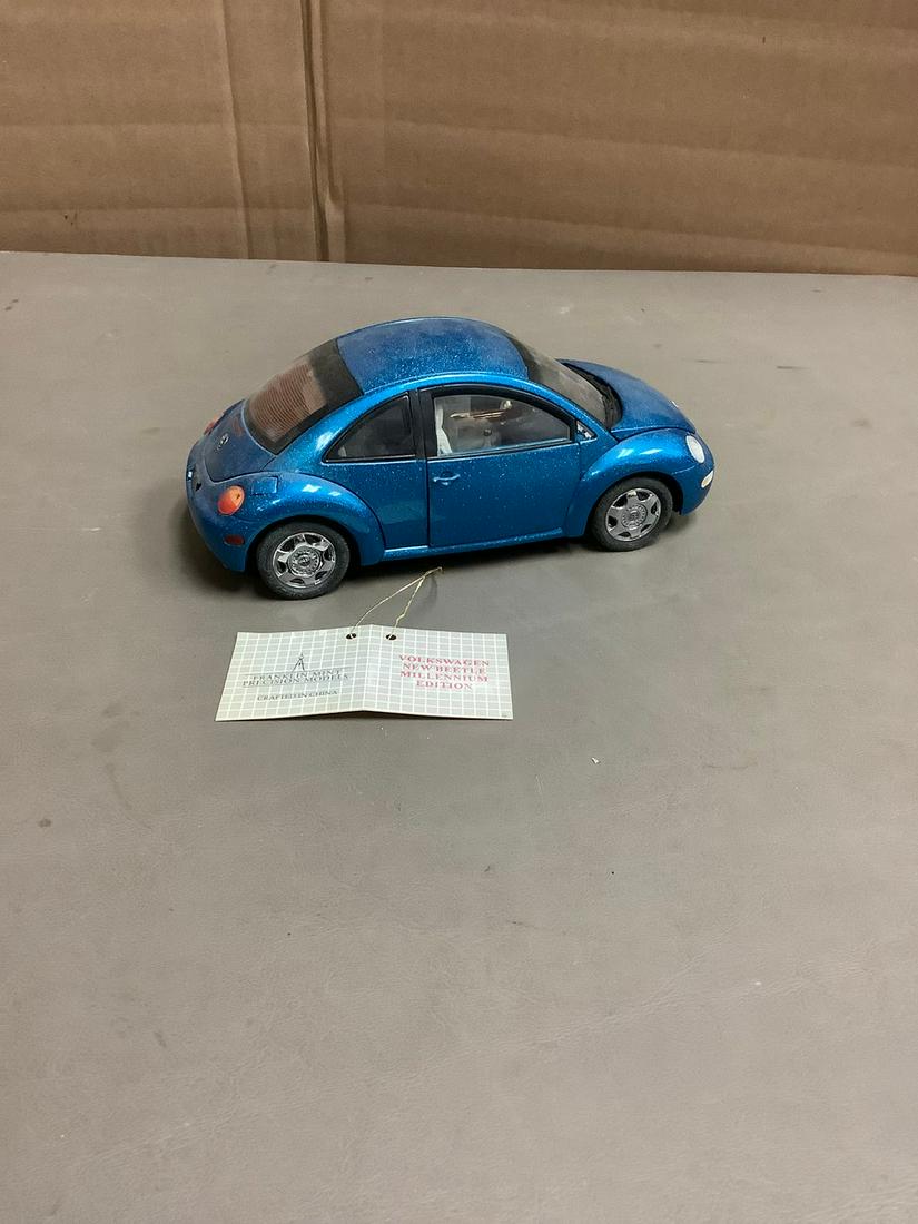 The Franklin Mint Volkswagen New Bettle Millennium Edition 6": The Franklin Mint Volkswagen New Bettle Millennium Edition 6"