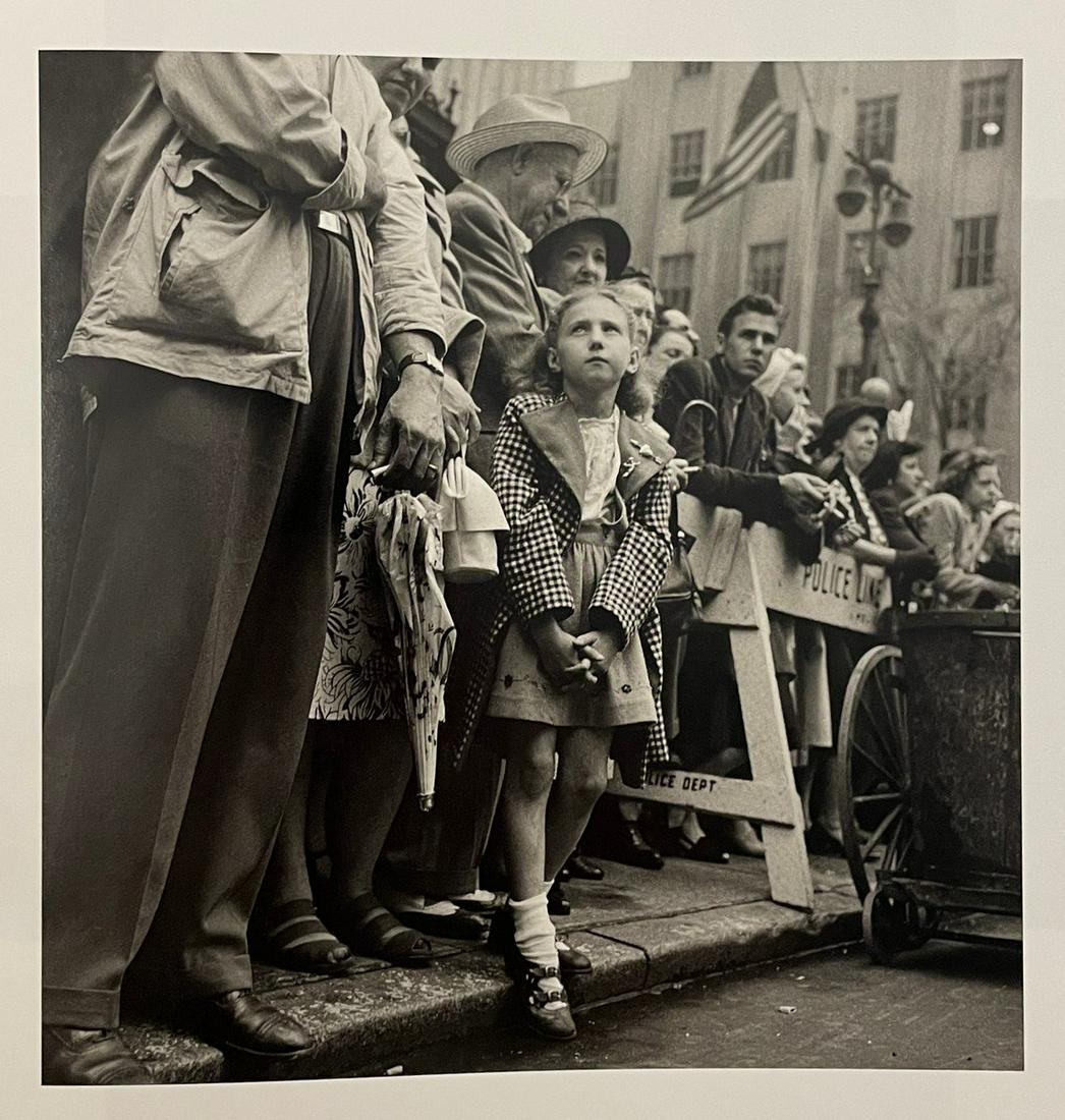 Gordon Parks - Babe Ruth's Funeral, 1948: GORDON PARKS (1912-2006) Babe Ruth's Funeral, 1948 Print in Colors 6 3/4" x 7" Gordon Parks was a self-taught photographer, writer, composer, and filmmaker. Parks is remembered as the first African-Am