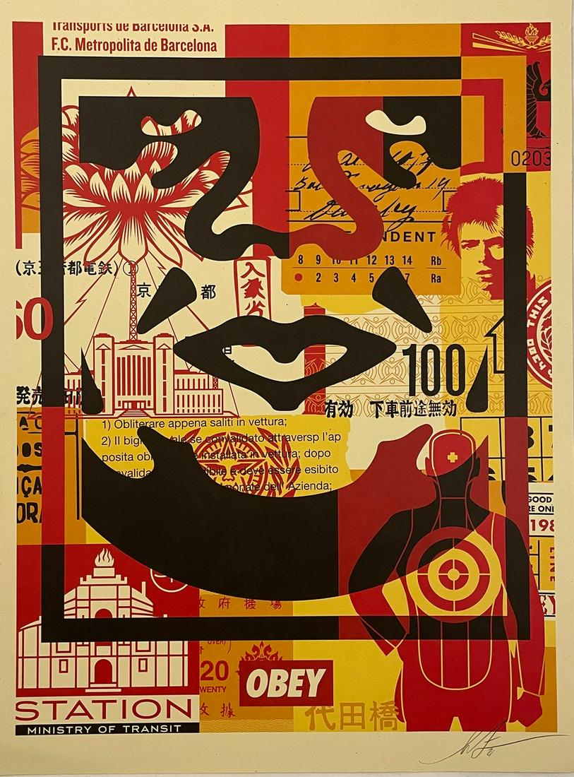 Shepard Fairey - Obey - Hand Signed (1 of 8)
