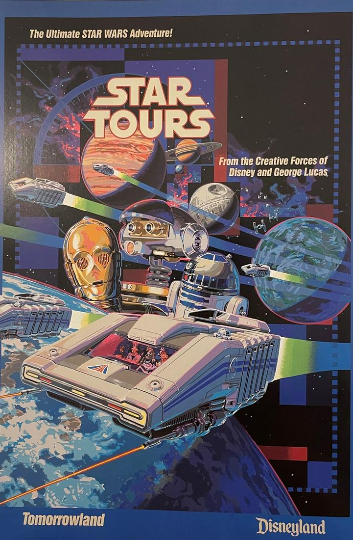 Walt Disney - Star Tours, 1987 (1 of 1)