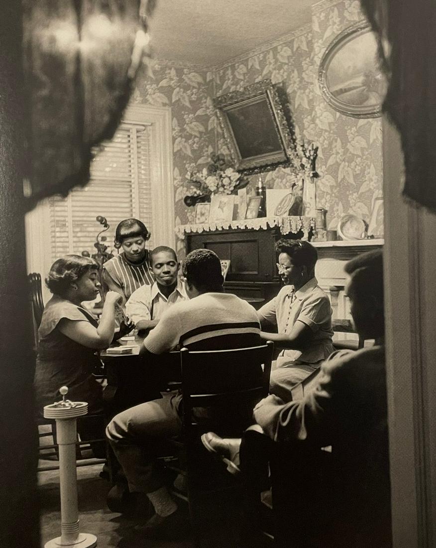 Gordon Parks - Fort Scott Revisited, 1949: GORDON PARKS (1912-2006) Fort Scott Revisited, 1949 Print in Colors 7" x 8 3/4" Gordon Parks was a self-taught photographer, writer, composer, and filmmaker. Parks is remembered as the first African-A