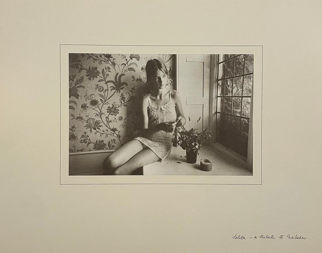 David Hamilton - Lolita: DAVID HAMILTON (1933-2016) Lolita Print in Colors 11 3/4" x 15" David Hamilton was a British photographer and film director known for his nude photographs of adolescent girls. Often controversial, the