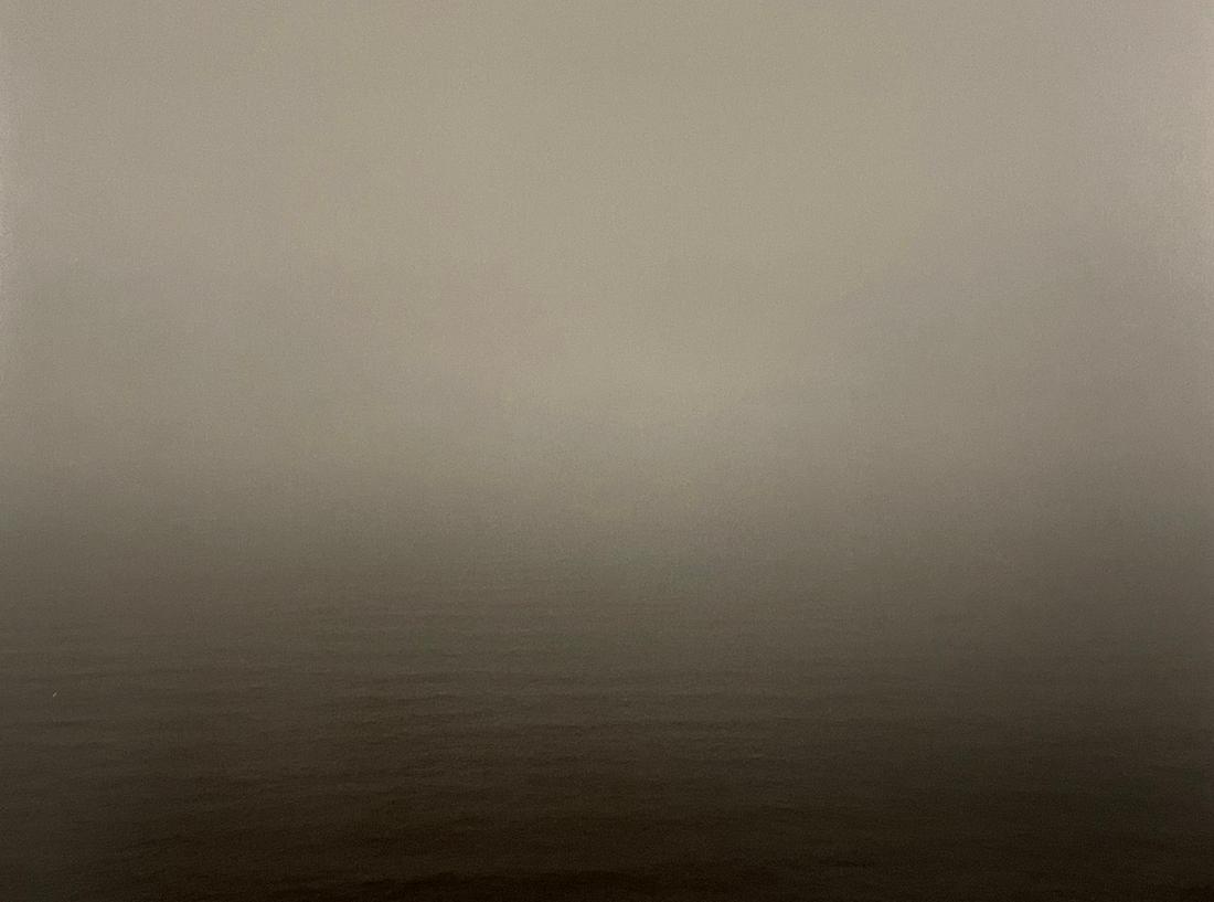 Hiroshi Sugimoto - Celtic Sea, 1994: HIROSHI SUGIMOTO (B. 1948) Celtic Sea, Boscastle, 1994 Print in Colors 6 1/2" x 8 1/2" Hiroshi Sugimoto is a contemporary Japanese photographer whose esoteric practice explores memory and time. Using 
