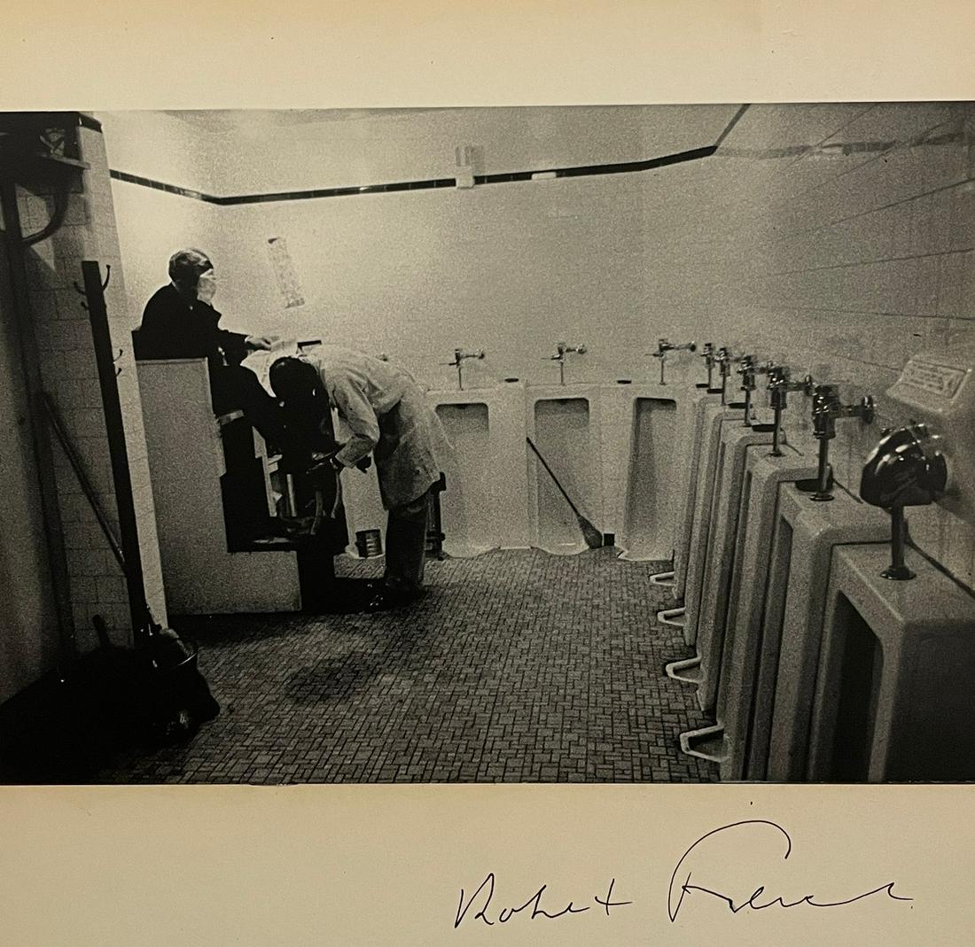 Robert Frank - Railroad Station, 1955 - Hand Signed (1 of 5)