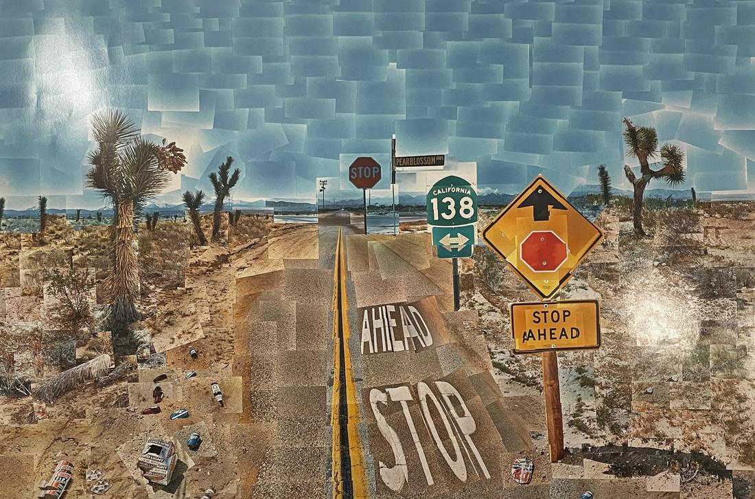David Hockney - Pearblossom Highway - Offset Lithograph (1 of 7)