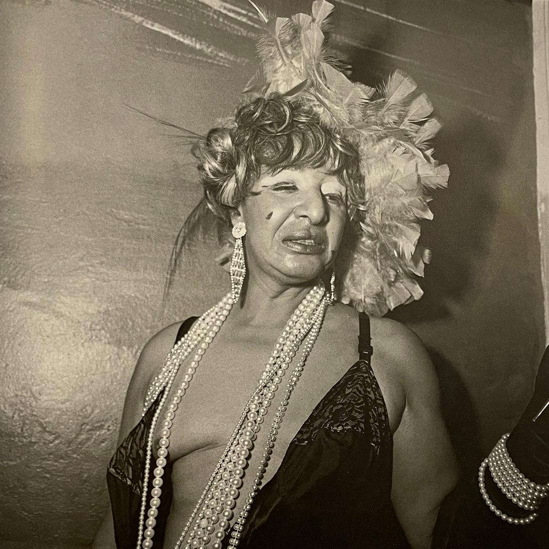 Diane Arbus - Transvestite at a Drag Ball, 1970 (1 of 1)