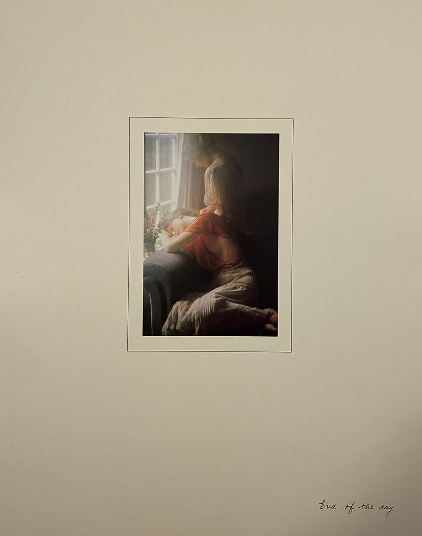 David Hamilton - End of the Day: DAVID HAMILTON (1933-2016) End of the Day Print in Colors 11 3/4" x 15" David Hamilton was a British photographer and film director known for his nude photographs of adolescent girls. Often controvers