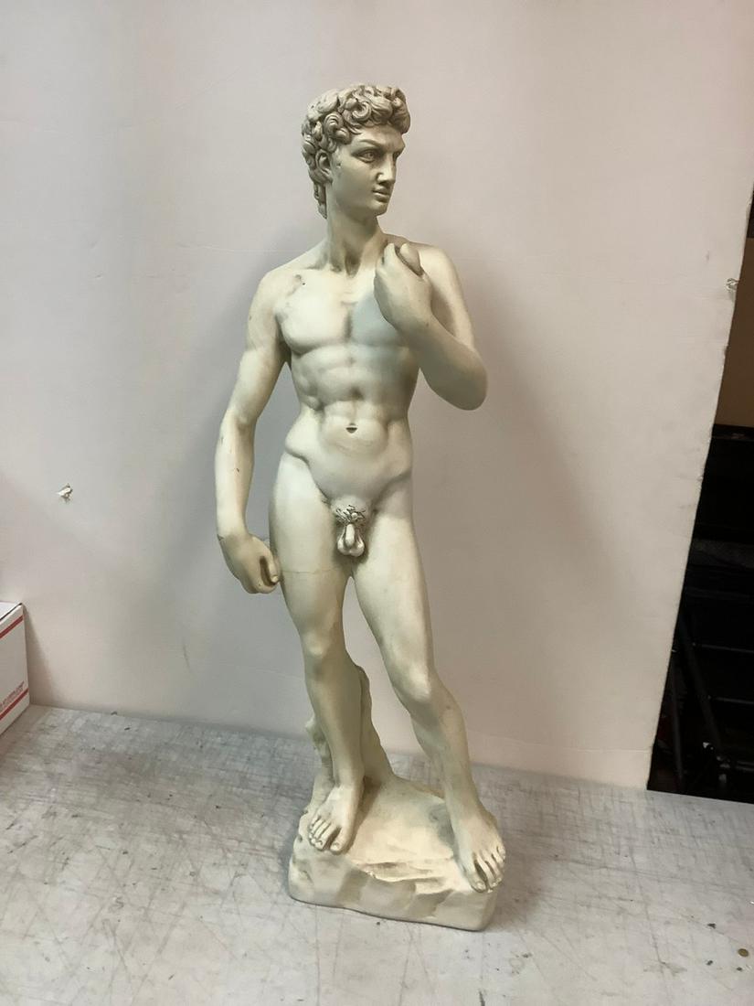 Signed Replica Statue of David 30" (Crack in Leg) (1 of 1)