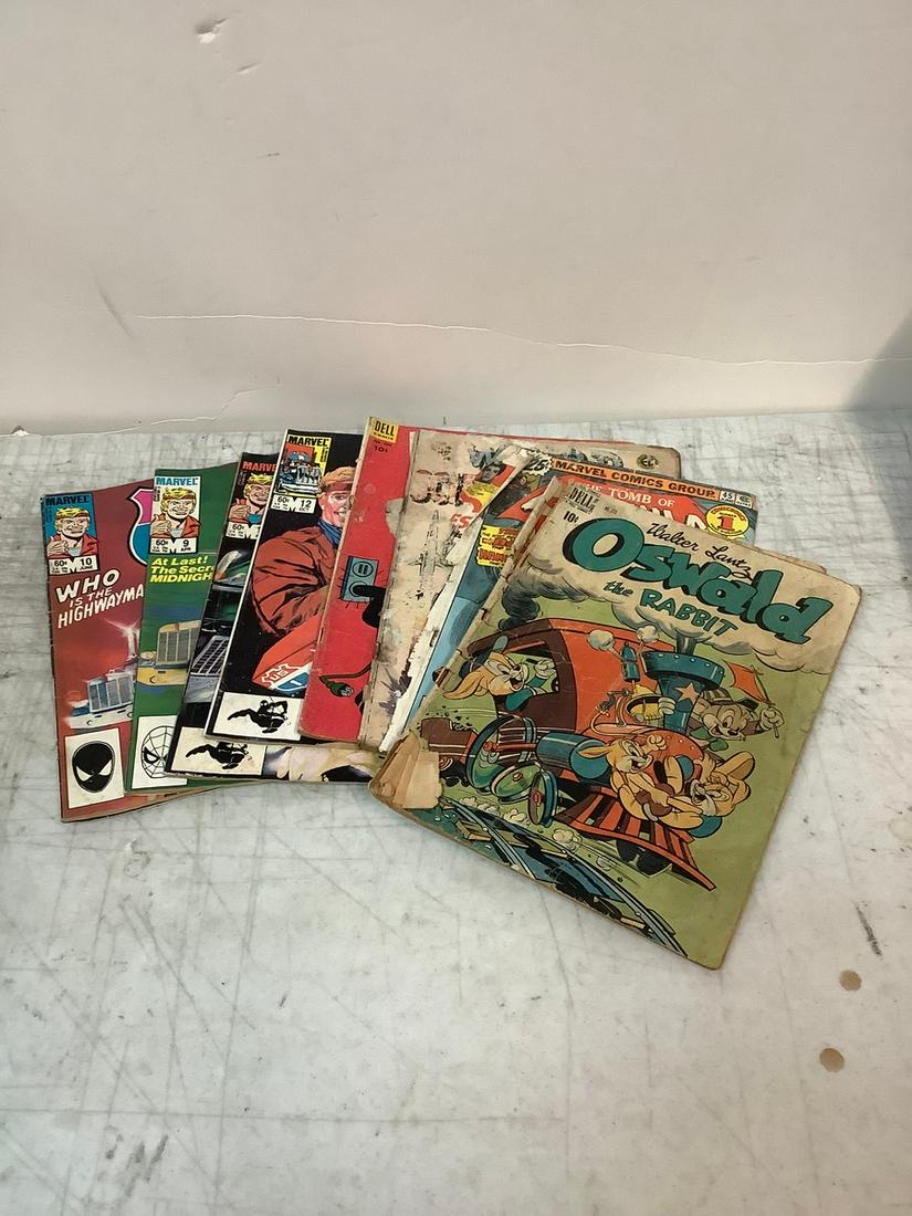 Lot of Vintage Marvel and Dell Comic Books (1 of 1)